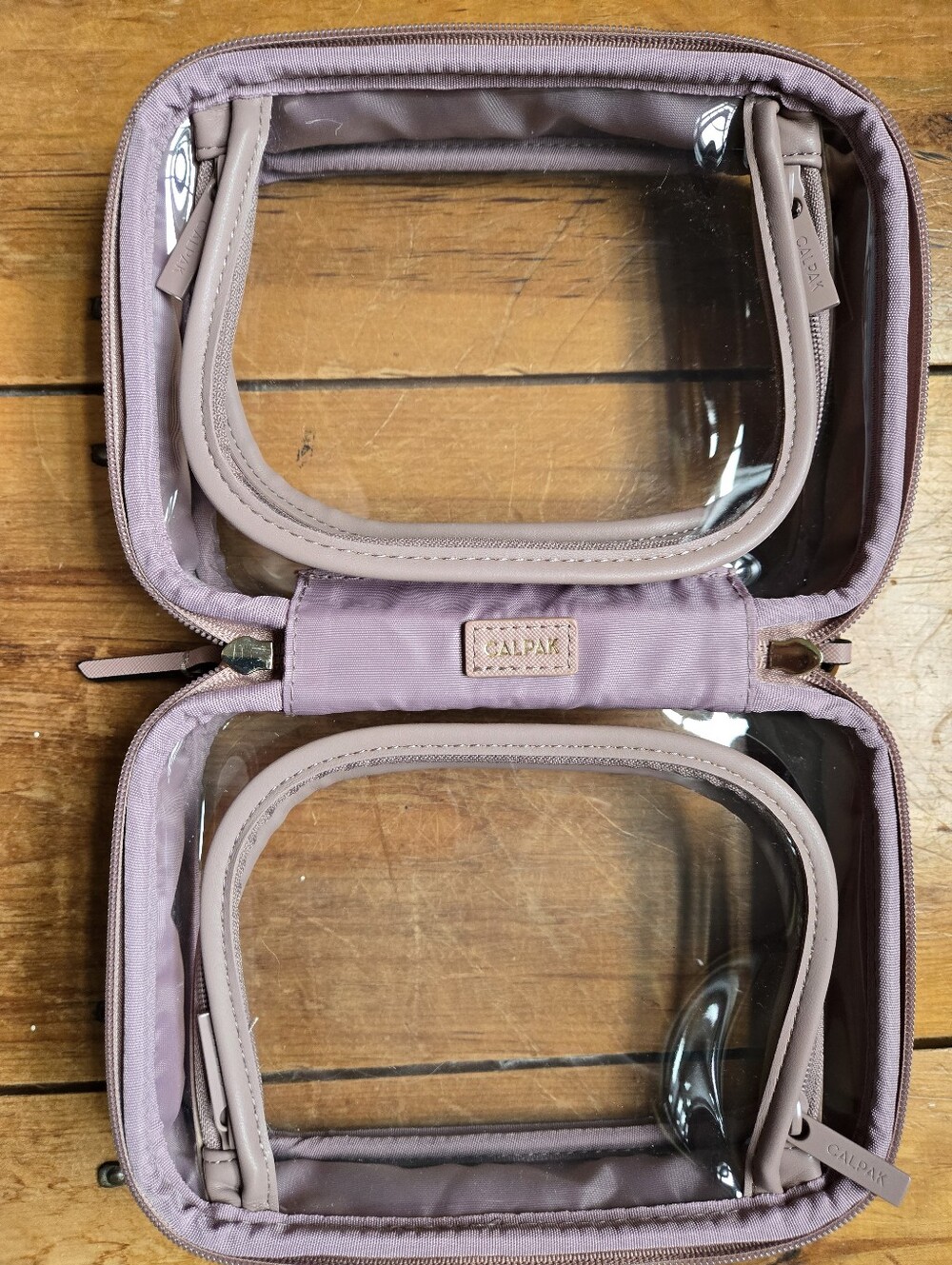 Calpak Small Clear Cosmetic Case - Picture 4 of 5